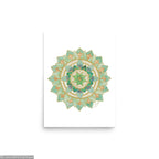 Affiche 9x12 • Doux Jardin