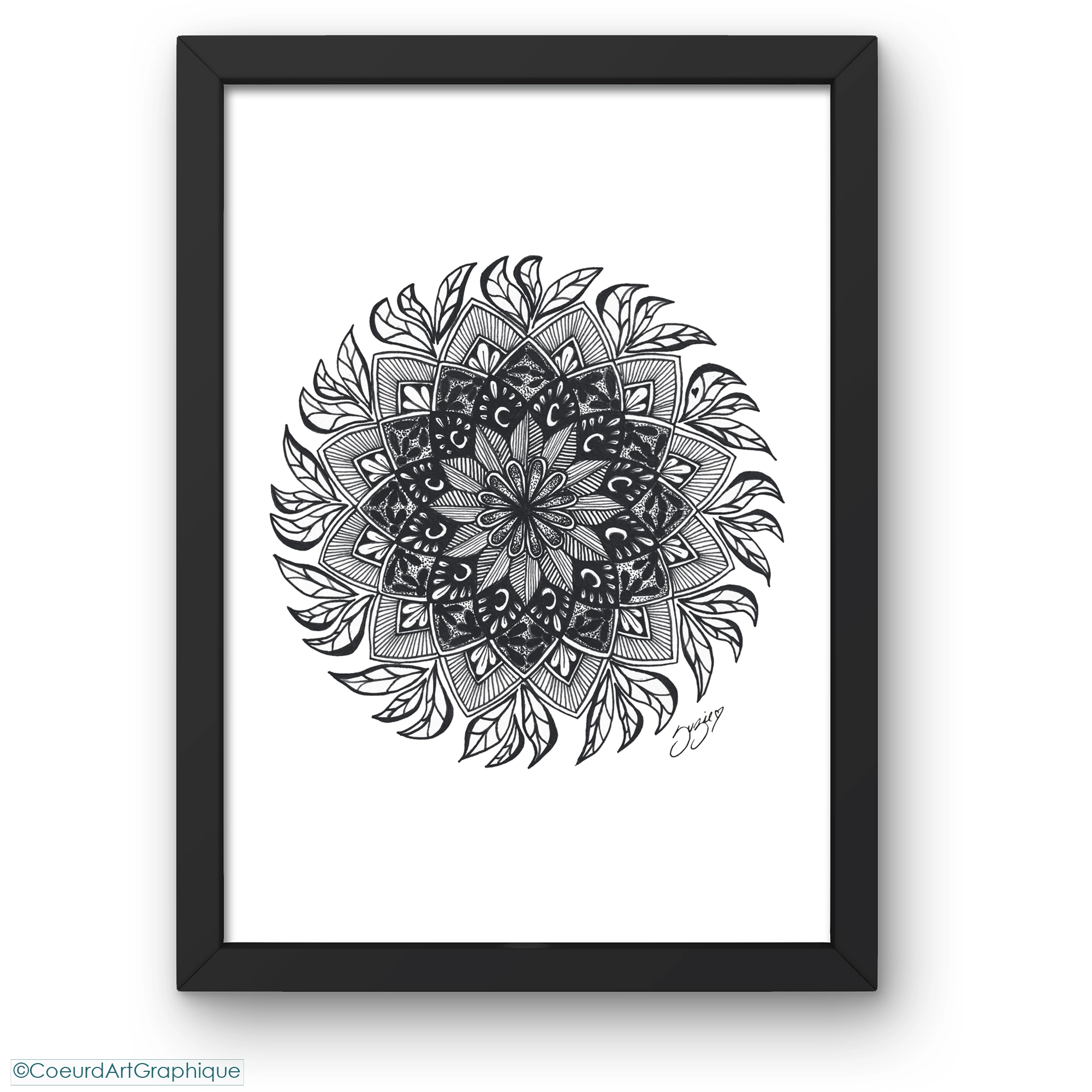 Affiche 9x12 • Luna