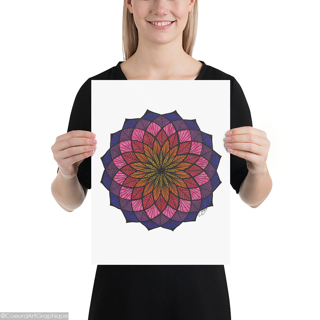 Poster • Radiant Echinacea