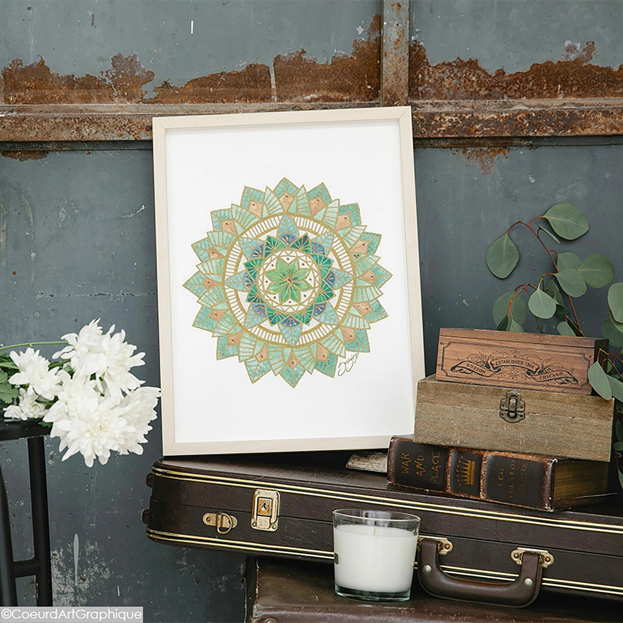 Affiche 9x12 • Doux Jardin