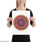 Poster • Tangerine Petals