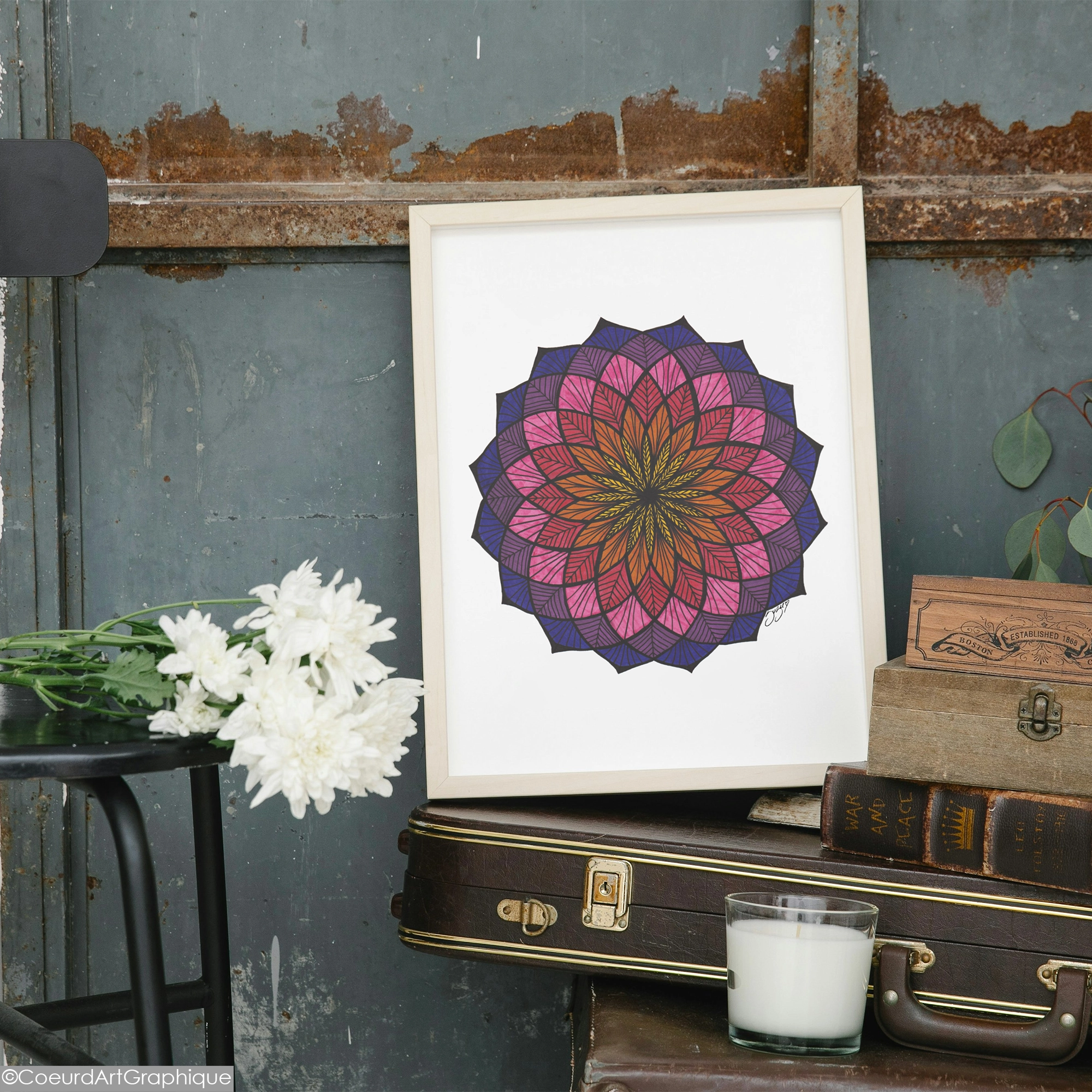 Poster • Radiant Echinacea