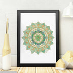 Affiche 9x12 • Doux Jardin