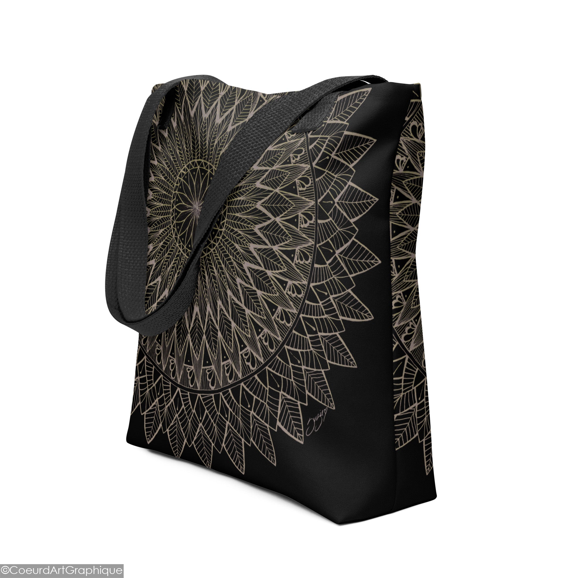 Sac fourre-tout • Plumes Dorées