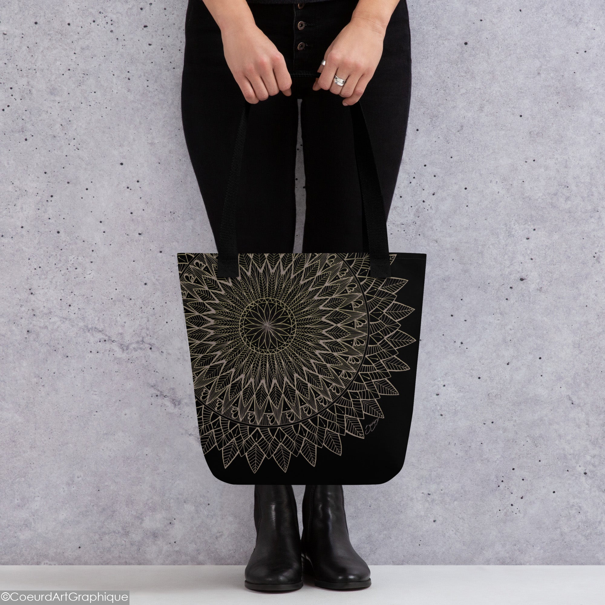 Sac fourre-tout • Plumes Dorées