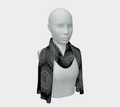 Foulard • Plumes Blanches