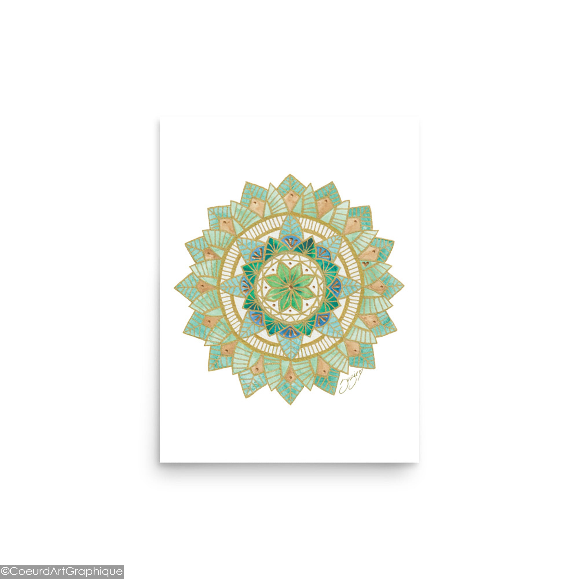 Affiche • Doux Jardin