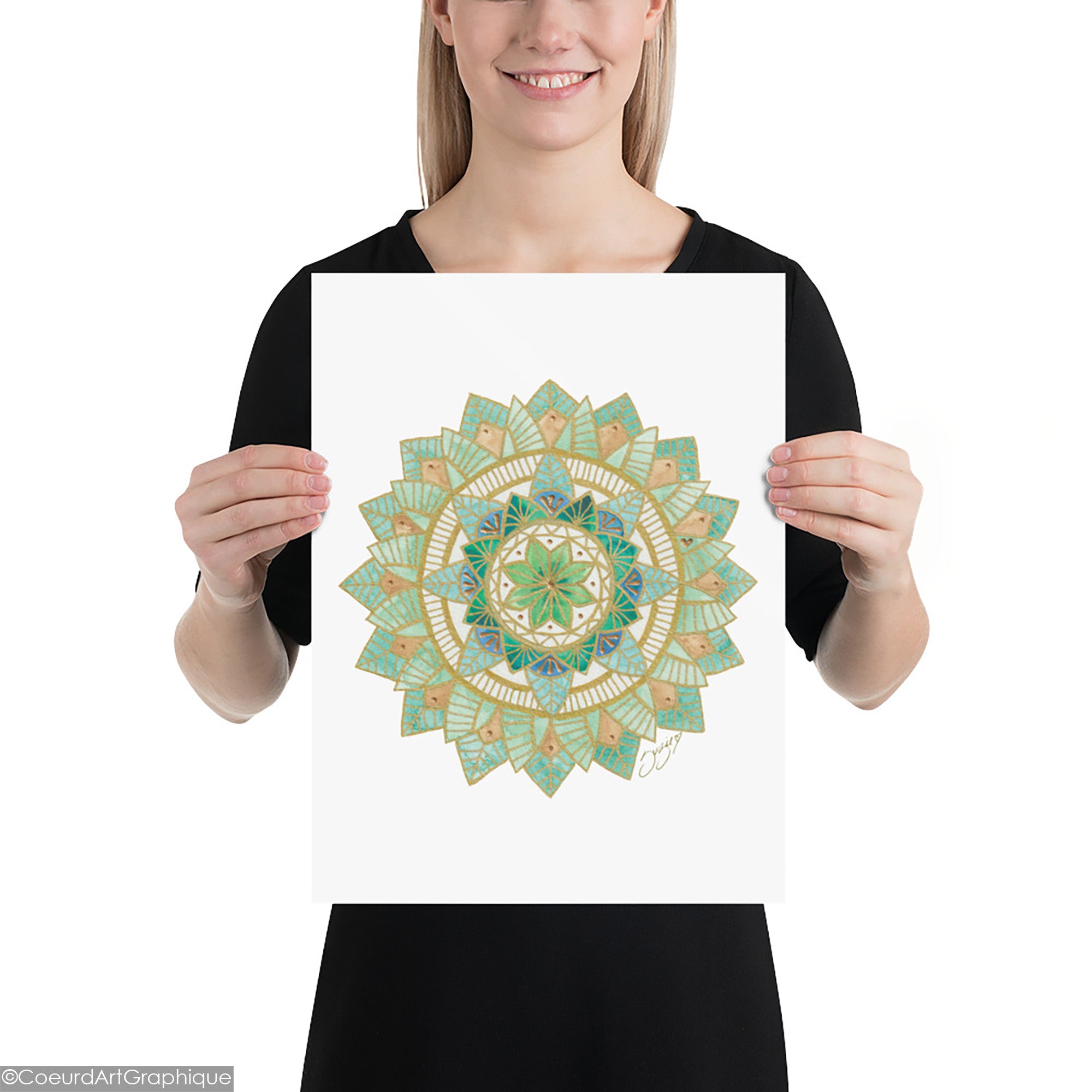 Affiche • Doux Jardin