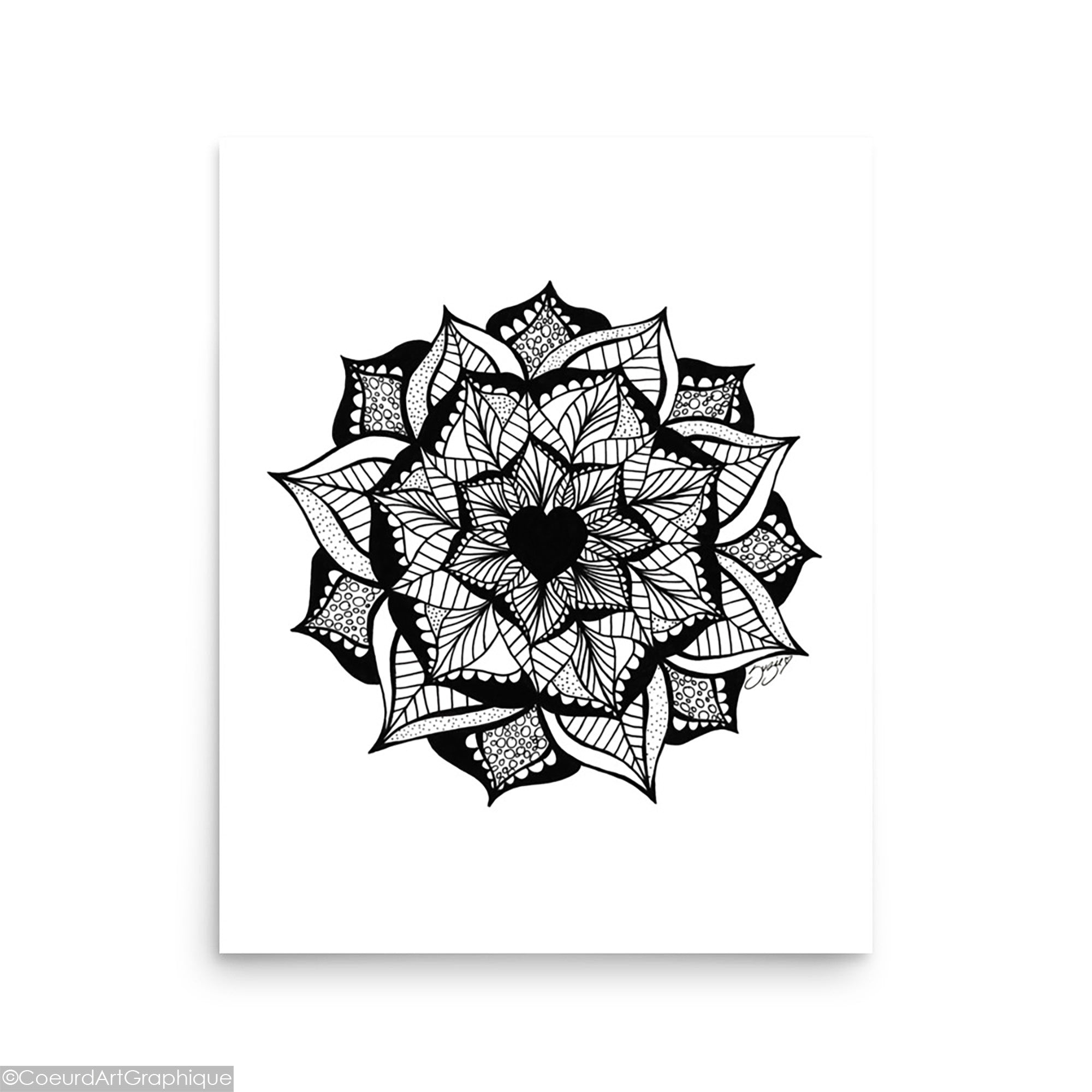 Affiche • Coeur Poétique