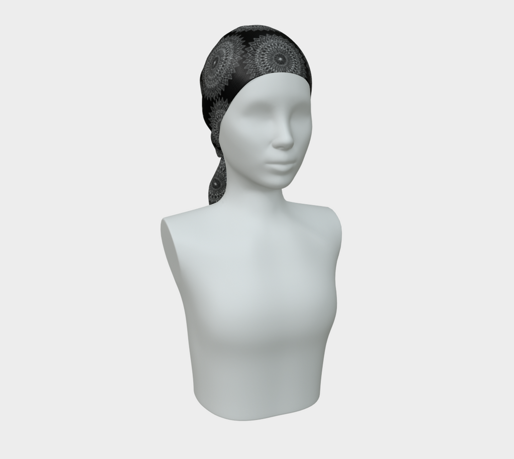 Foulard • Plumes Blanches