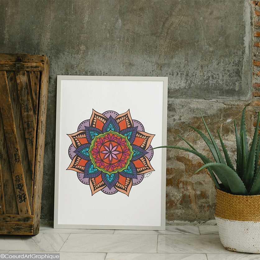 Oeuvre originale • Soleil Masala