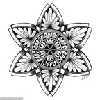 Oeuvre originale • Fleur Sacrée