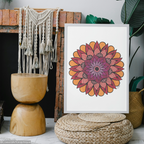 Poster • Tangerine Petals