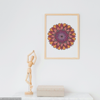 Poster • Tangerine Petals