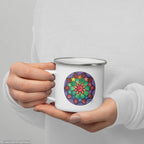Tasse émaillée • Couronne d'Étoile