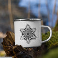 Tasse émaillée • Fleur Sacrée