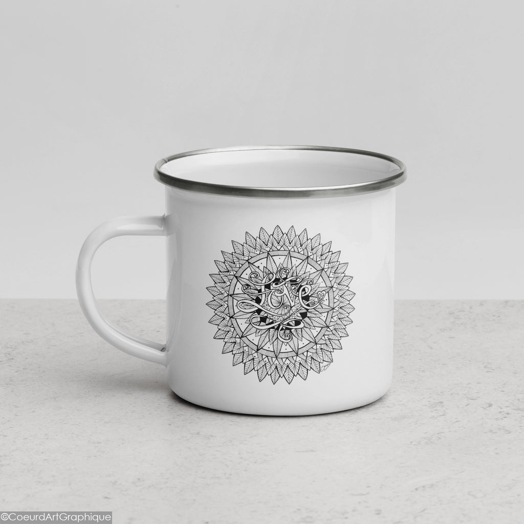 Tasse émaillée • Écho d'Amour