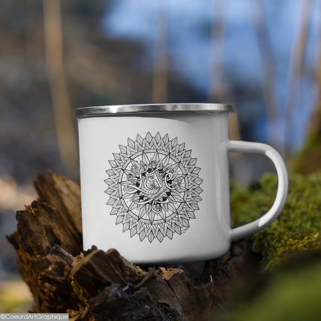 Tasse émaillée • Écho d'Amour