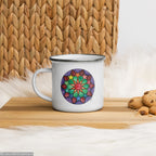 Tasse émaillée • Couronne d'Étoile