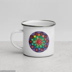 Tasse émaillée • Couronne d'Étoile