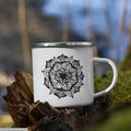 Tasse émaillée • Coeur Poétique