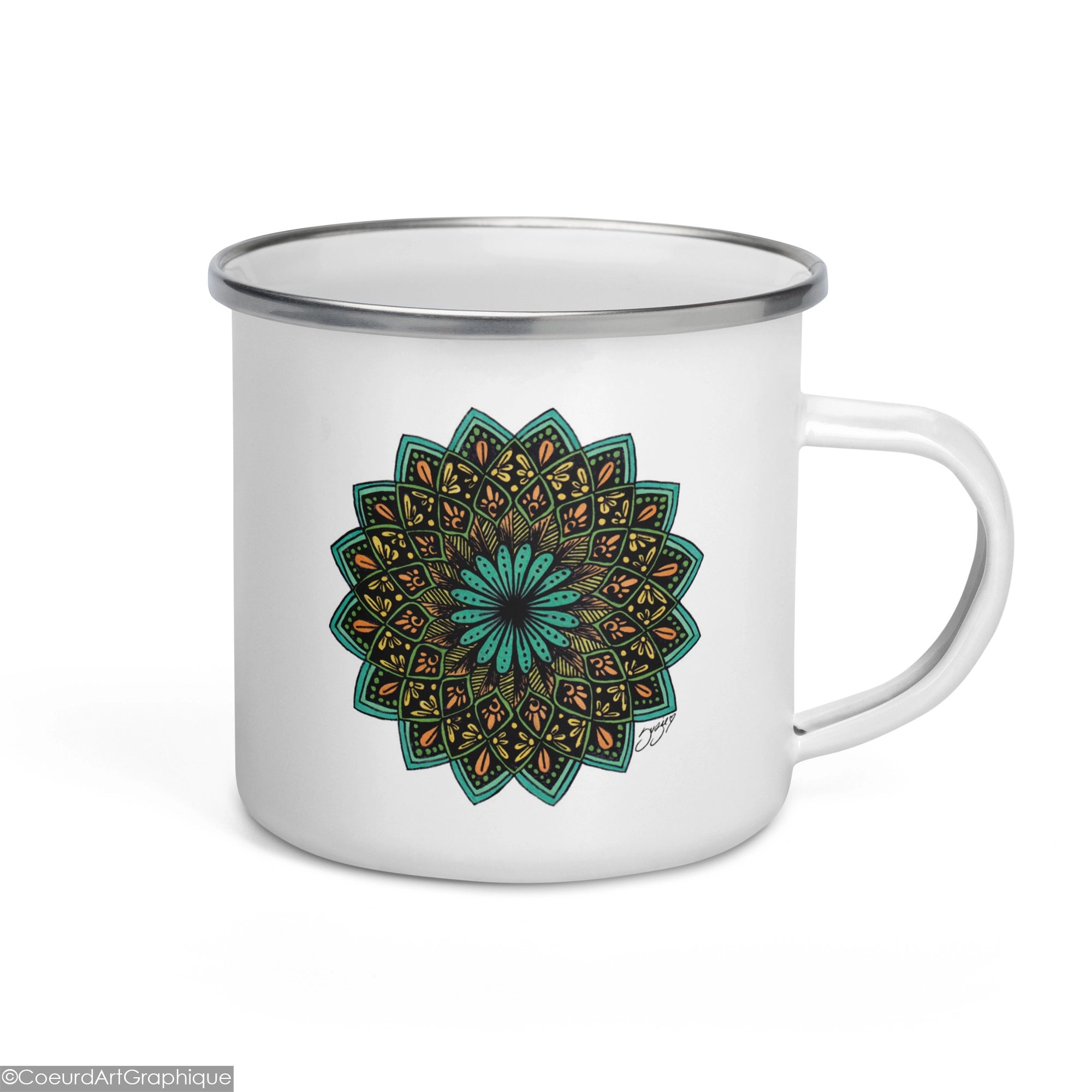 Tasse émaillée • Petite Vivace