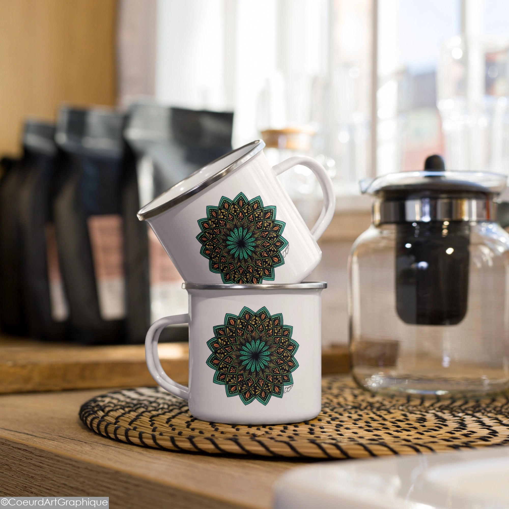 Tasse émaillée • Petite Vivace