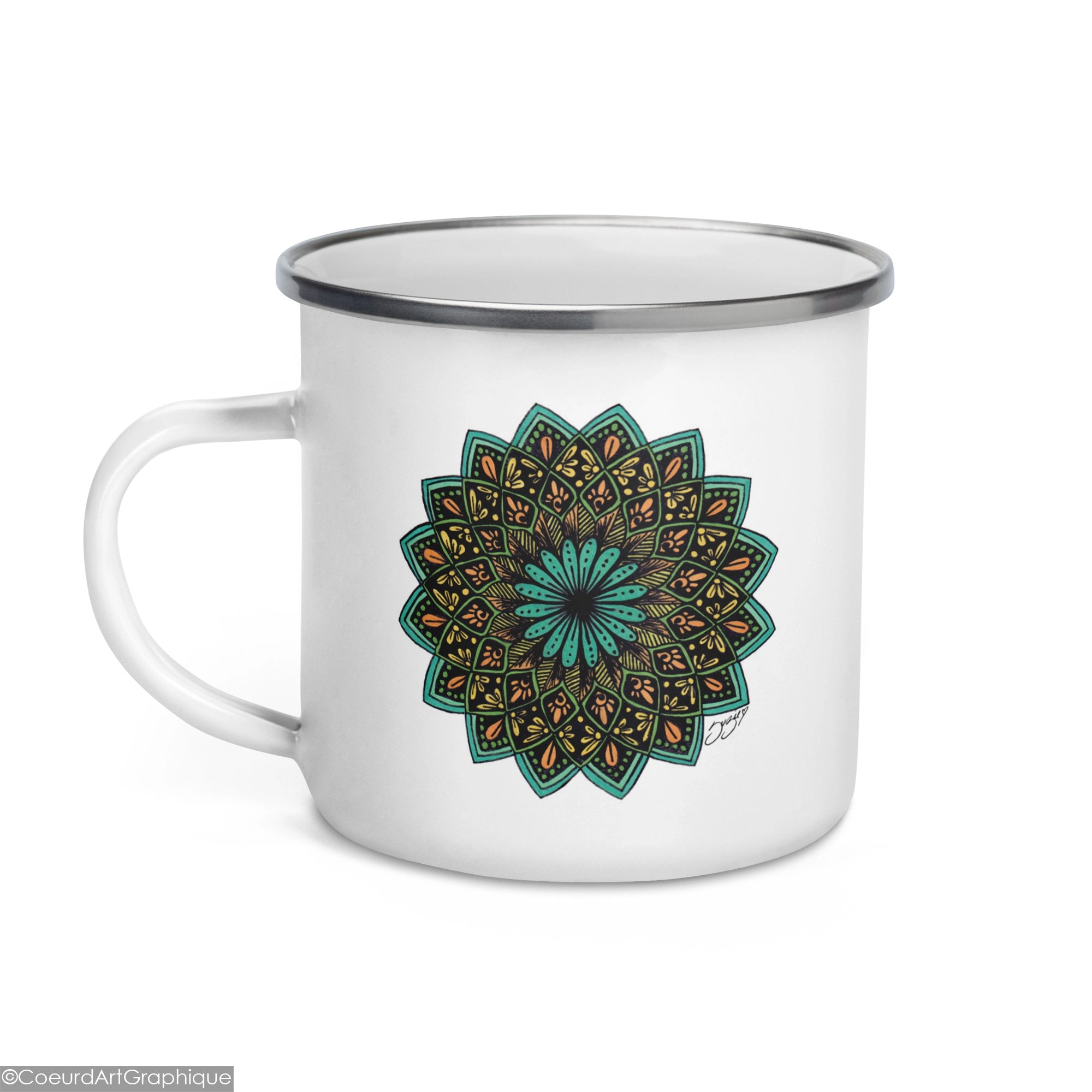 Tasse émaillée • Petite Vivace