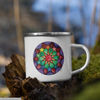 Tasse émaillée • Couronne d'Étoile