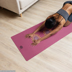 Tapis de yoga • Pétales Tangerine