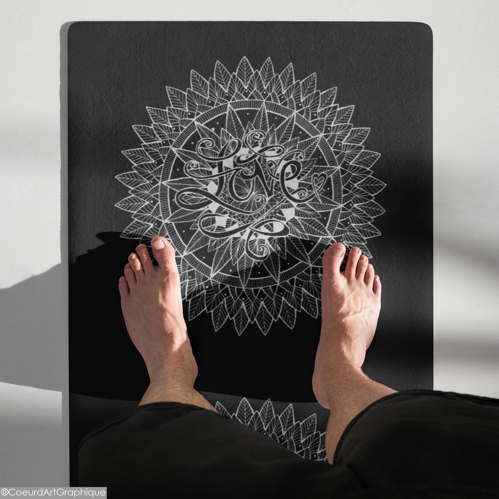 Tapis de yoga • Écho d'Amour