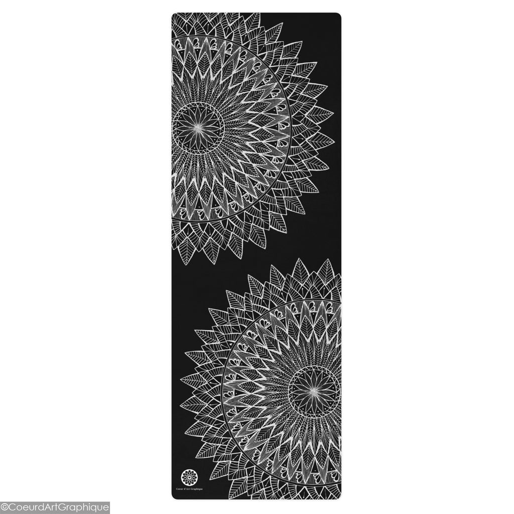 Tapis de yoga • Plumes Blanches