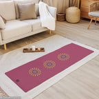 Tapis de yoga • Pétales Tangerine